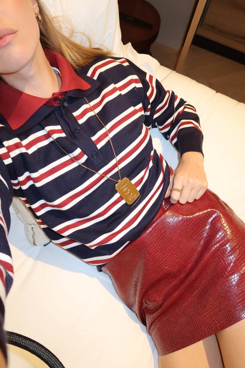 Смугастий поло - Зображення 5