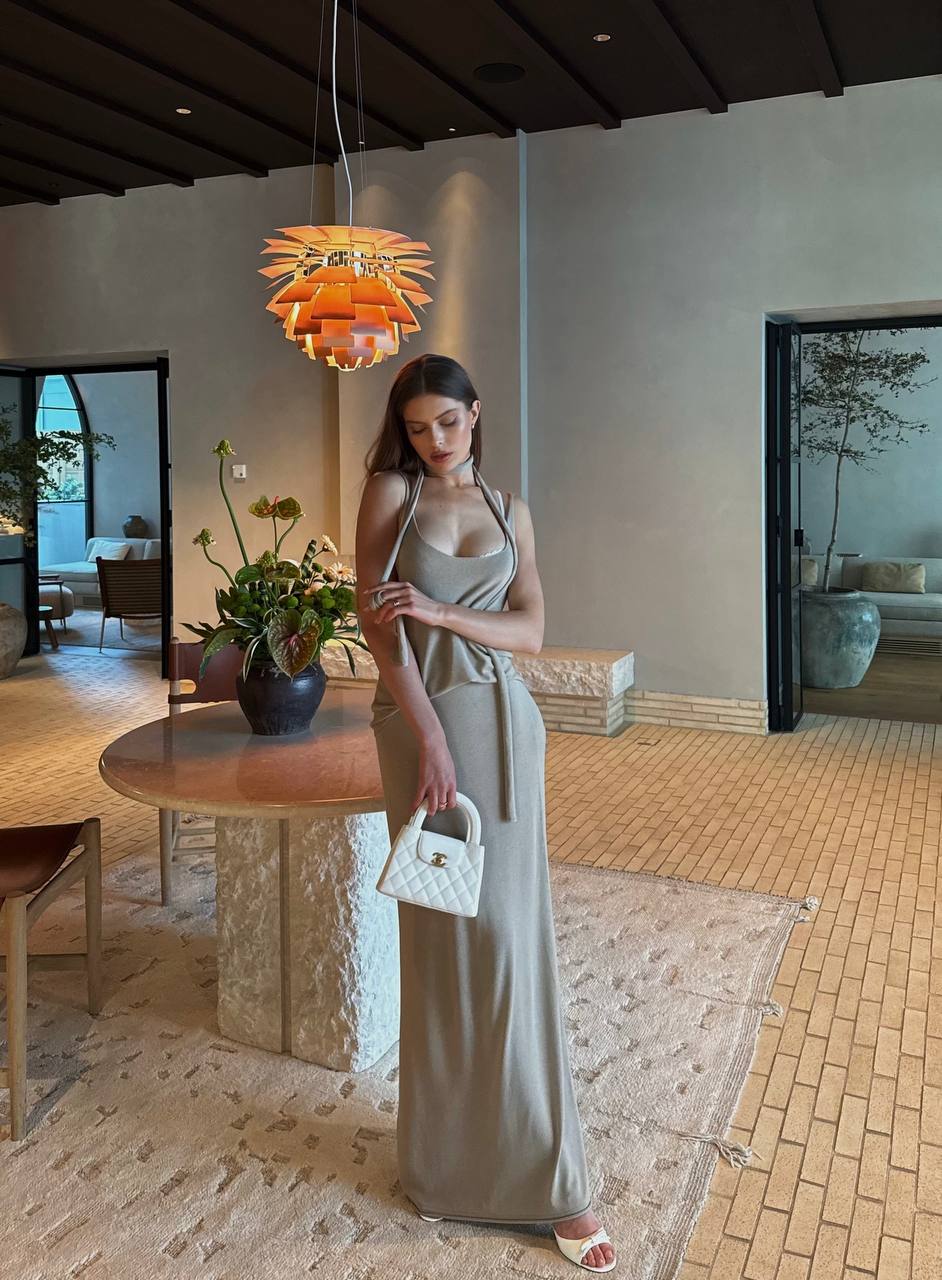 В'язана спідниця максі - Зображення 2