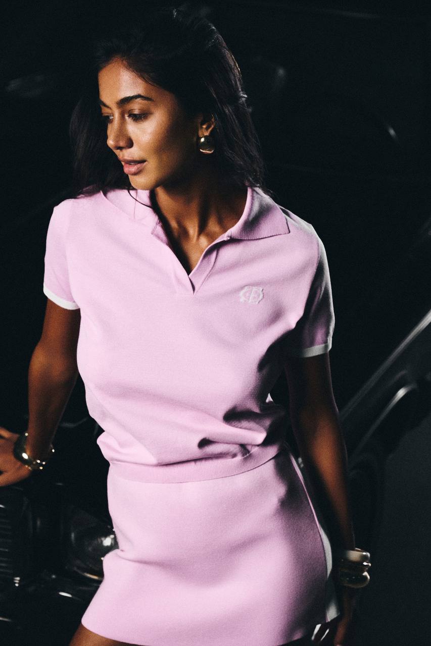 В'язана спідниця з лампасами - Зображення 2