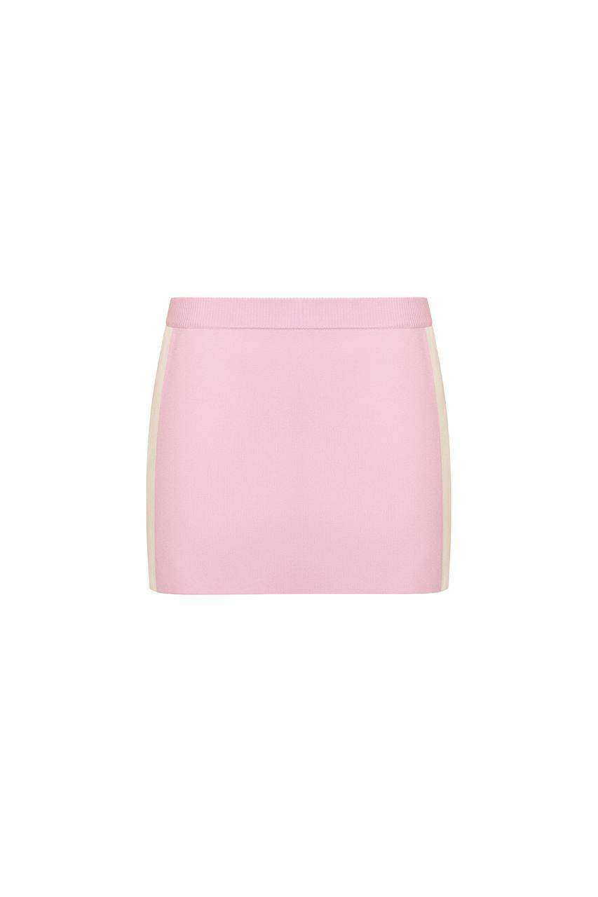 В'язана спідниця з лампасами