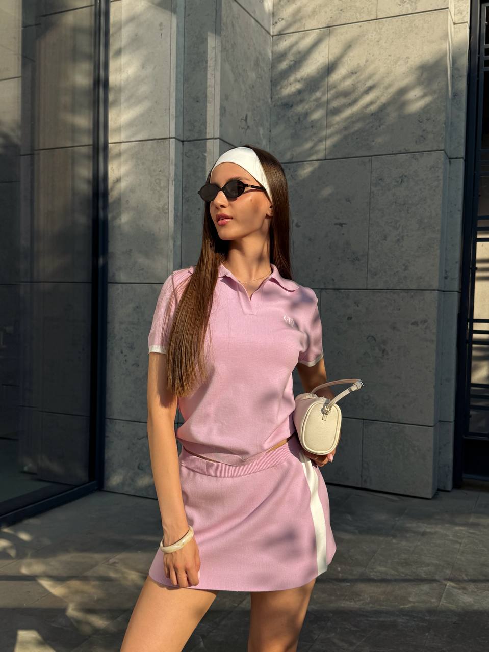 В'язана спідниця з лампасами - Зображення 4