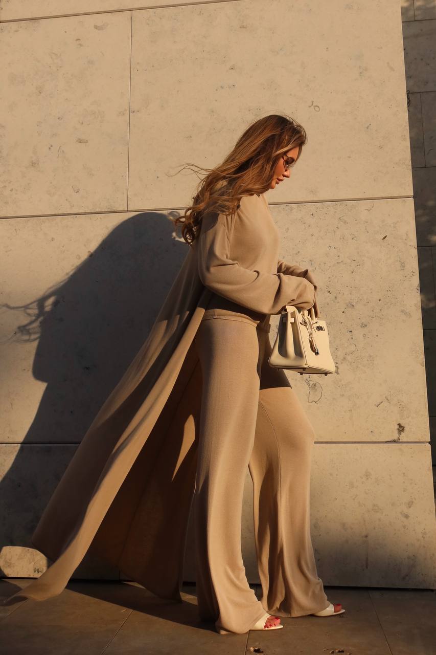 В'язаний кардиган максі - Зображення 5