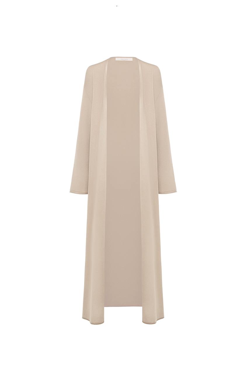 В'язаний кардиган максі