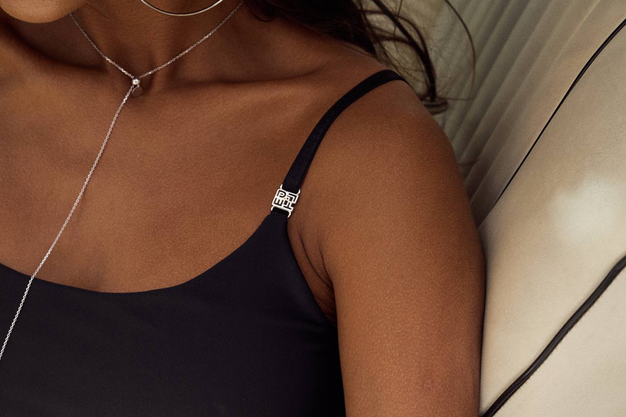 Боді-купальник з металевим лого - Зображення 6