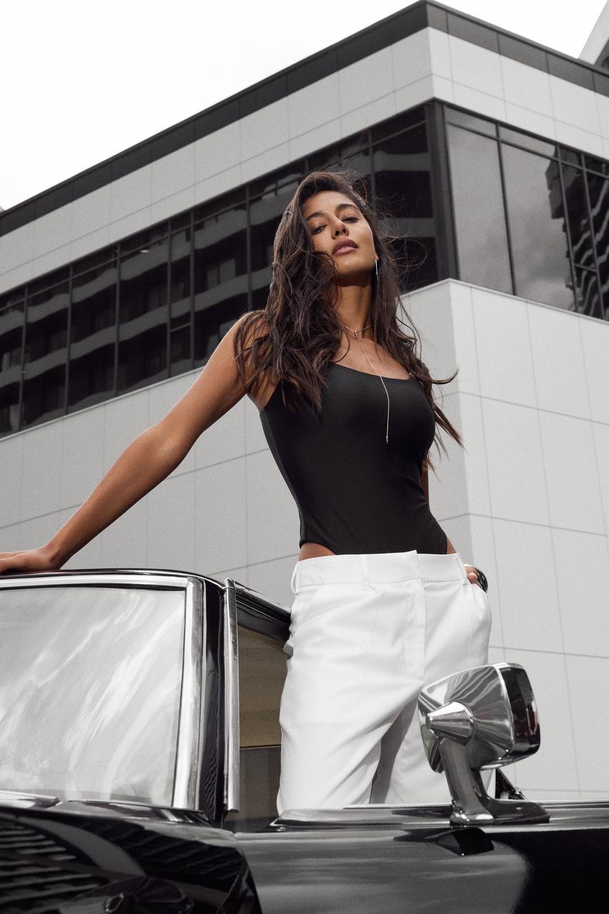 Боді-купальник з металевим лого - Зображення 5