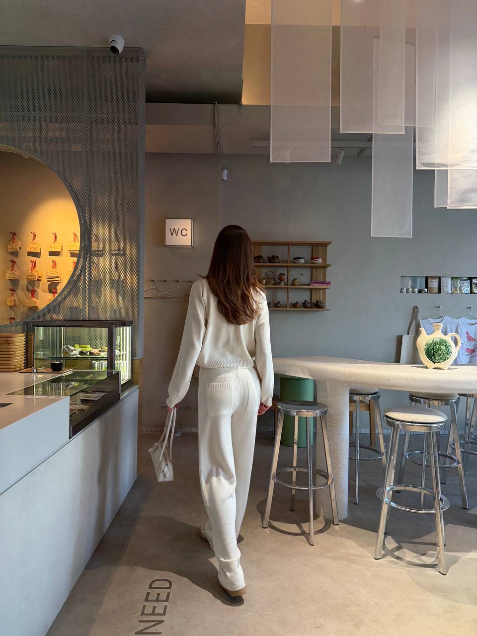 В'язані штани з мериносу - Зображення 5