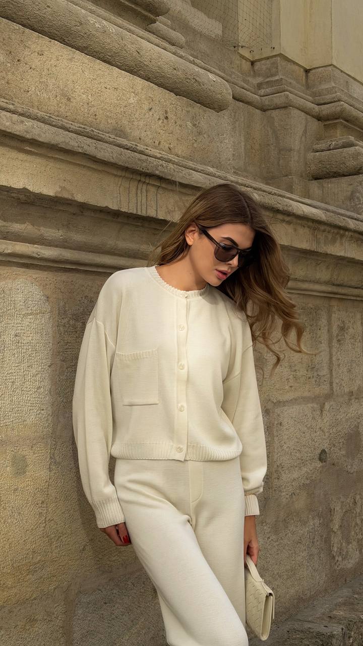 В'язаний кардиган з мериносу - Зображення 7